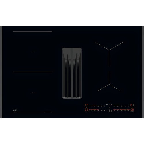 AEG TH84CB03FB - Black Vented Induction Hob - 81cm - A+ Energy