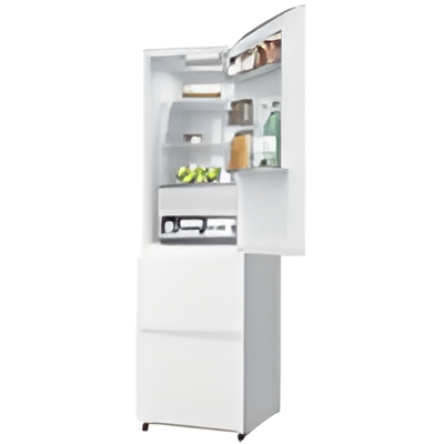 Haier HTR3518DNGWK - White 60/40 Fridge Freezer - 196L Fridge - 107L Freezer - D Energy Rating