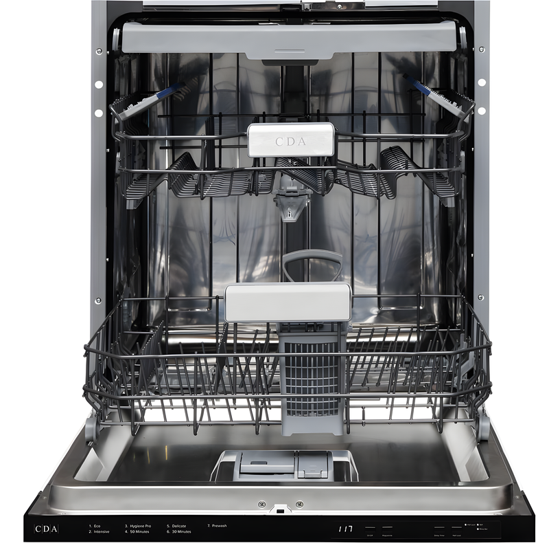 CDA CDI6242 - Stainless Steel Built-In Dishwasher - 15 Place Settings - E Energy