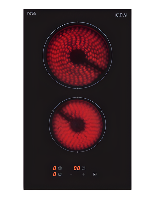 CDA HC3621FR - Black 2 Zone Ceramic Hob