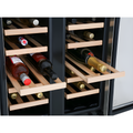 CDA FWC624SS - Stainless steel 40 Bottle Capacity Wine Cooler - G energy