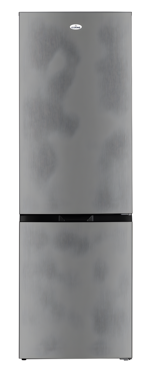 IceKing IK400IX - Inox Fridge Freezer - 400L Total No Frost - E Energy