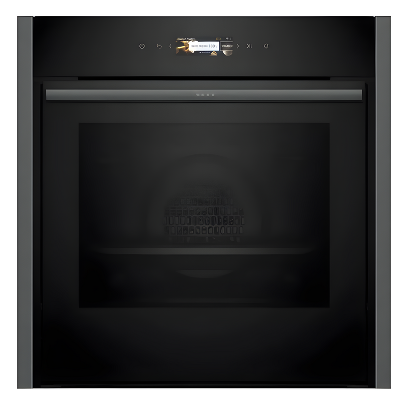 Neff B54CR31G0B - Slide and hide® N70 Series Graphite Built in Electric Single Oven - A+ energy