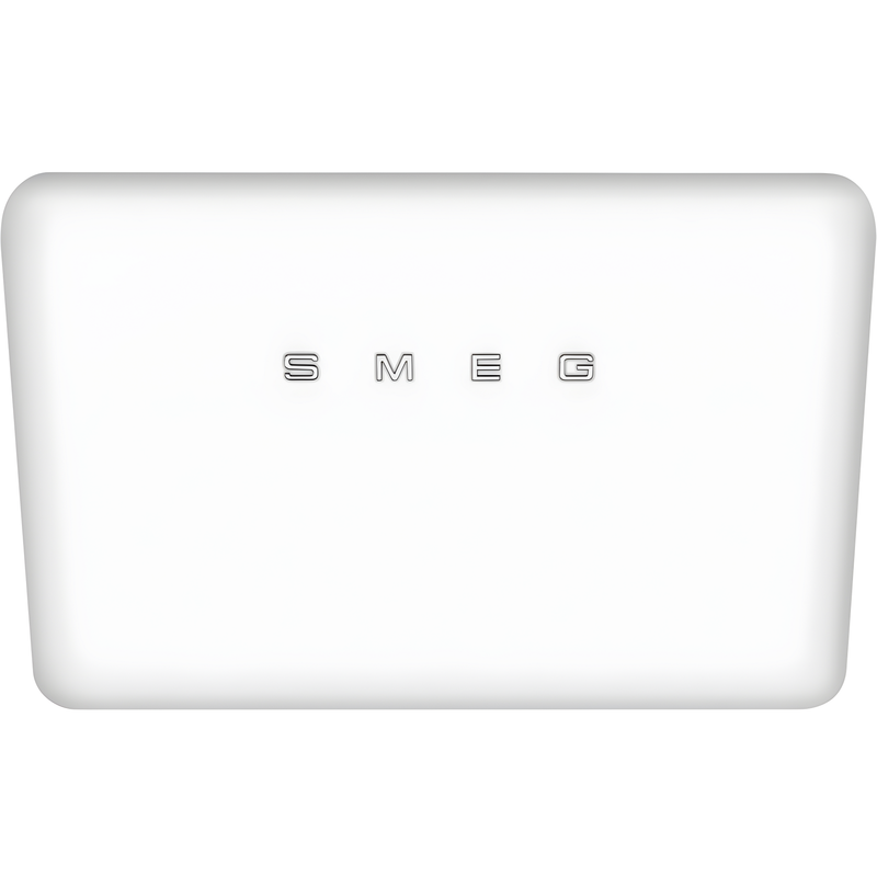 Smeg KFAB84MW - White 70cm Chimney Cooker Hood - 605 m³/h - A Energy