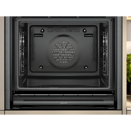 Neff B64CS71G0B - Slide and hide® N90 Series Graphite Built in Electric Single Oven - A+ energy