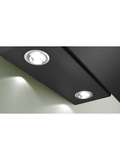 Bosch DWK85DF61B - Black Wall-mounted cooker hood - A energy