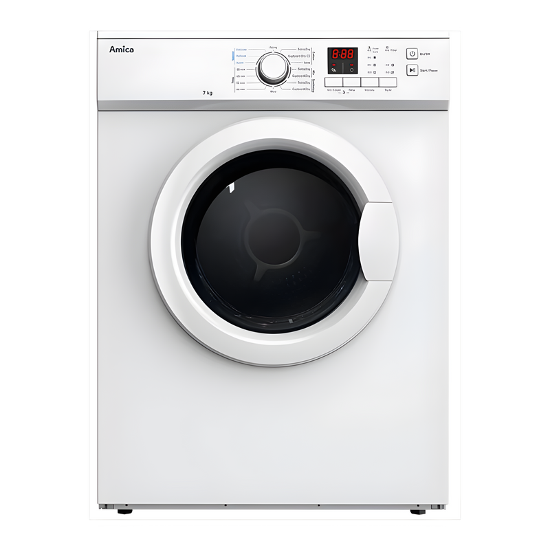 Amica ADV7CLCW - White 7KG Vented Dryer - C energy