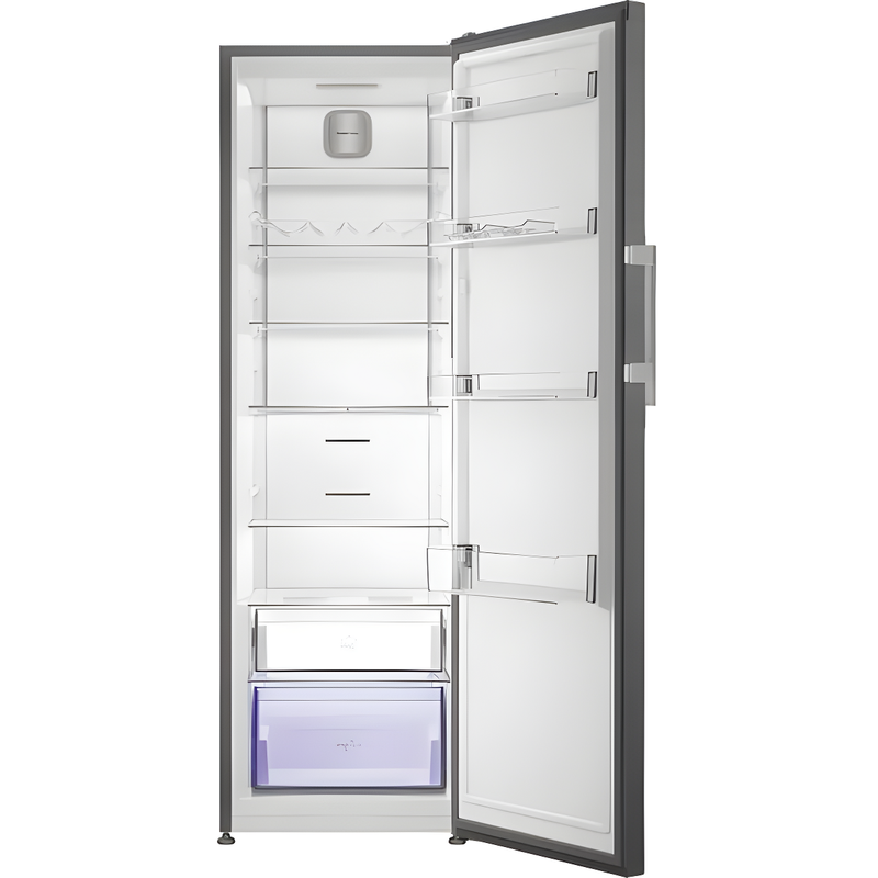 Hotpoint HPMLF 6442 XBR4UK - Dark Inox Frost Free Tall Larder Fridge - 365L - E Energy
