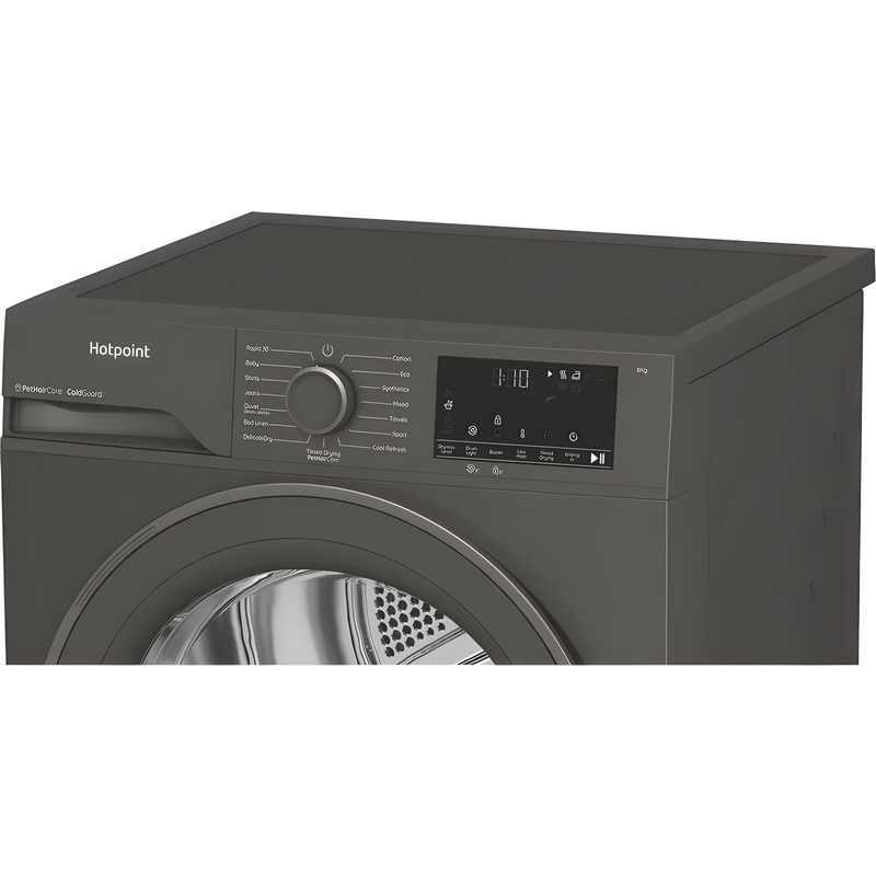 Hotpoint C HSD 84M GG UK - Grey 8KG Tumble Dryer - Heat Pump - C Energy