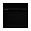 Caple C2362BG - Black Glass Single Oven - 65 L Capacity - A Energy Rating