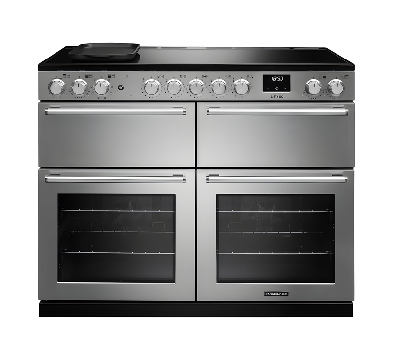 Rangemaster Nexus 110 - Stainless Steel Range Cooker - Induction - A Energy