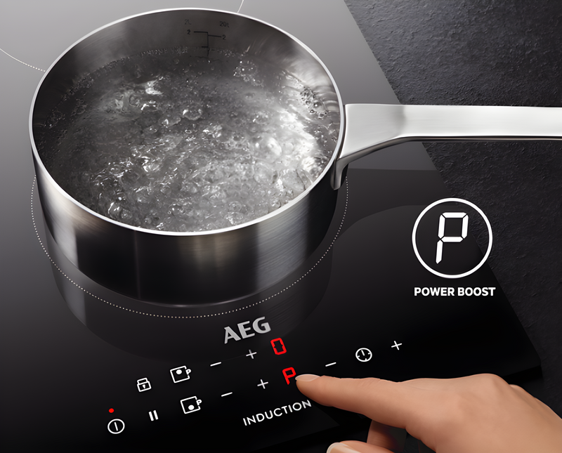 AEG IKE64441FB - Black 4 Zone Induction Hob