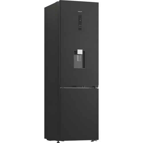 Hotpoint HPK 26411W XR4UK - Black Steel Fridge Freezer - E Energy