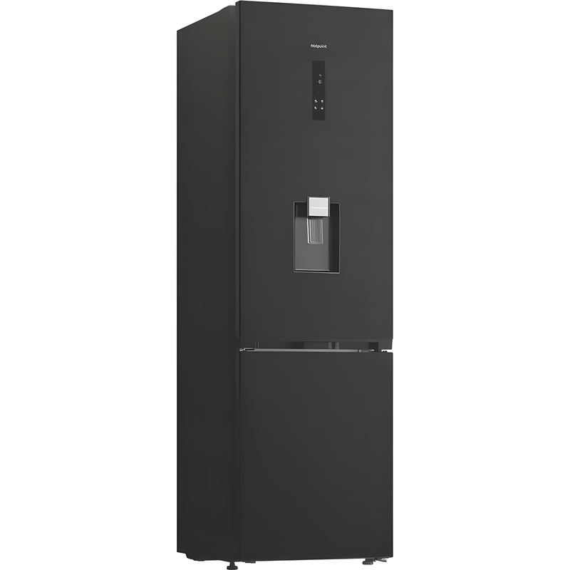 Hotpoint HPK 26411W XR4UK - Black Steel Fridge Freezer - E Energy