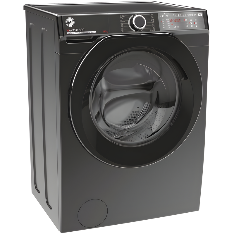 Hoover HWB 49AMBCR/1-80 - Wi-Fi Connected Grey Freestanding 9KG Washing Machine - 1400 RPM - A energy