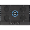 Hisense GG773B - Black Gas Hob - 5 Burners