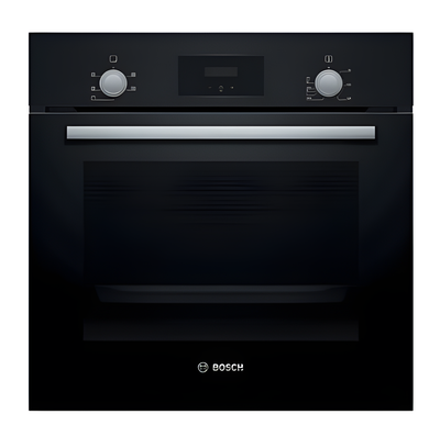 Bosch Series 2 HHF113BA0B - Black Built in Electric Single Oven - A energy