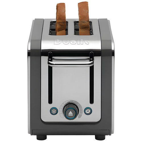 Dualit DA2526 - Grey 2 Slice Toaster - Peek & Pop® - 1200W