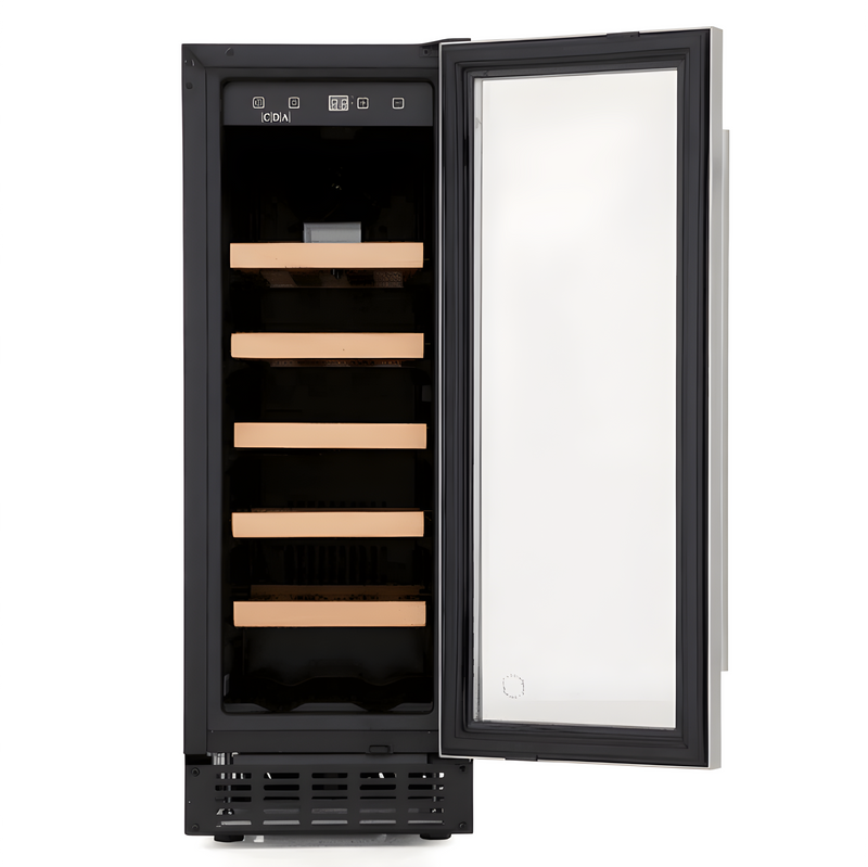 CDA FWC304SS - Stainless steel 20 Bottle Capacity Wine Cooler - G energy