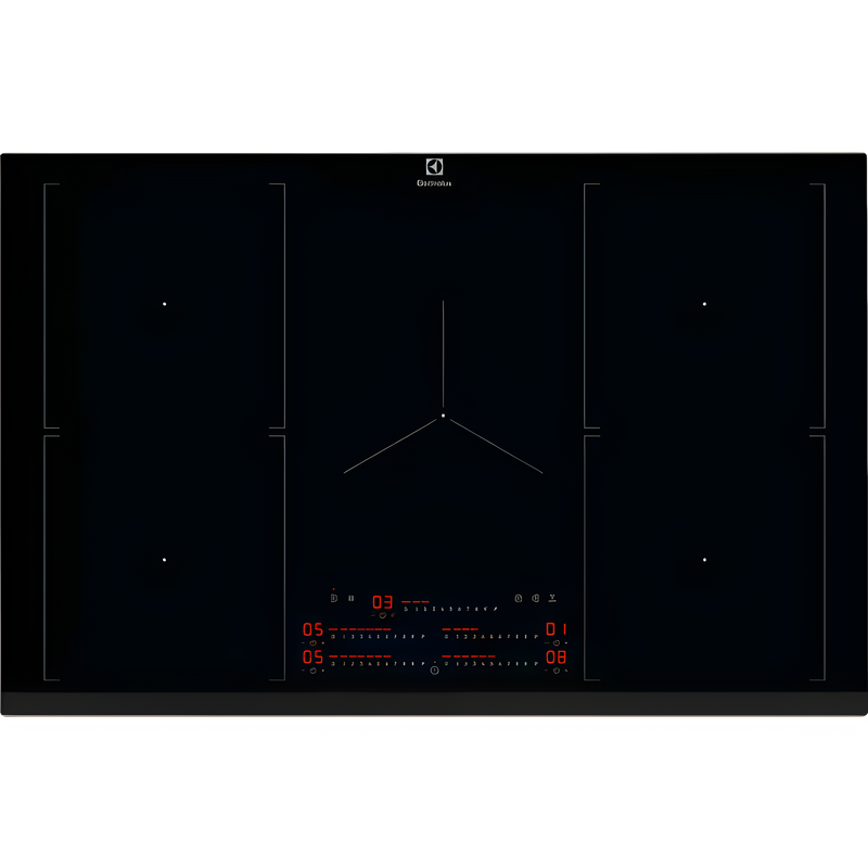 Electrolux EIV84550 - Black Induction Hob - 80cm - 5 Zones