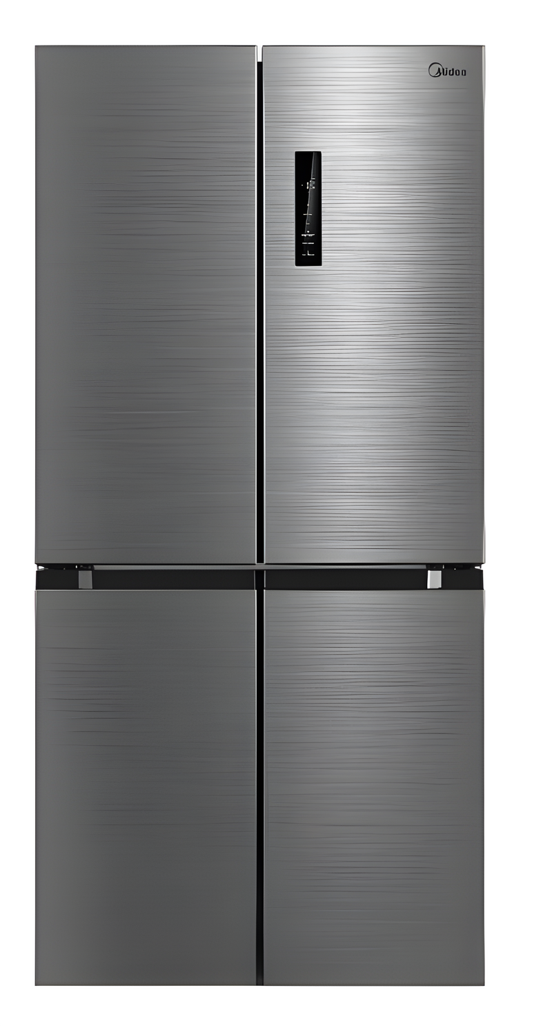 Midea MDRF632FIE46 - Stainless steel Side By Side Frost Free Fridge Freezer - E energy