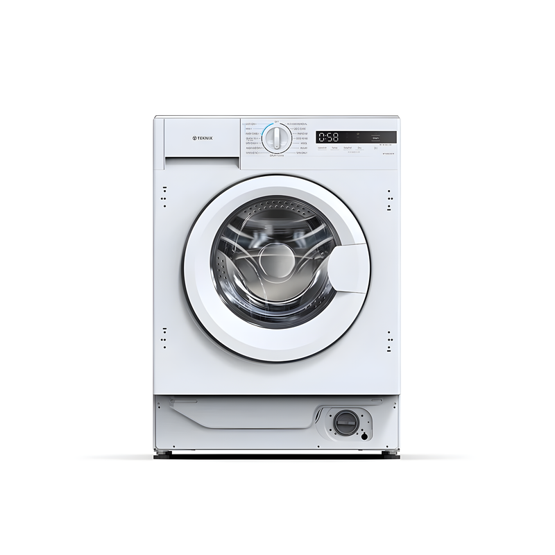 Teknix BITKWD8614 - White 8/6KG Integrated Washer Dryer - 1400 RPM - A Energy