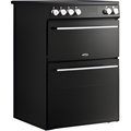 Belling BEL FSA VISION 60Ei BSS 444412059 - Black Induction Electric Cooker - Double Oven - A Rated