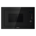 Hisense HB25MOBX7GUK - Black Built-In Microwave with Grill - 25L - 900W