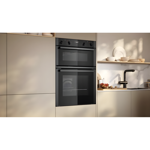 Neff U1ACE2AG3B N50 - Grey Double Oven - 105L Total Capacity - A Energy Rated