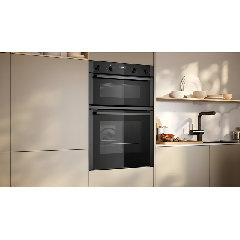 Neff U1ACE2AG3B N50 - Grey Double Oven - 105L Total Capacity - A Energy Rated