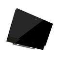 Caple ATA902 - Black Glass 90cm Chimney Cooker Hood - 648m³/h - A++ Energy