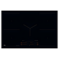 AEG SK85IM0XFB - Black 80cm Induction Hob - Double Bridge - 5 Zones