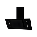 Cata UBARUNW9 - Black 90cm Glass Cooker Hood - B Energy Rating