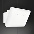 Smeg KFAB84MW - White 70cm Chimney Cooker Hood - 605 m³/h - A Energy
