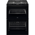 AEG CKX6540ACB - Black Dual Fuel Cooker - 77/39L Capacity - A Energy Rating