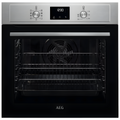 AEG BEX33501EM - Stainless steel Built in Electric Single Oven - Steam Assisted cleaning - A energy