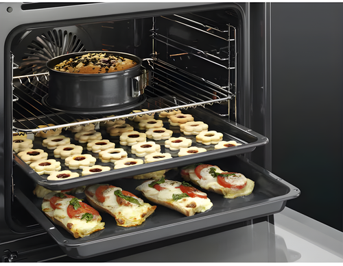 AEG BCX335L11M - Stainless steel Built in Electric Single Oven - Catalytic cleaning - A energy