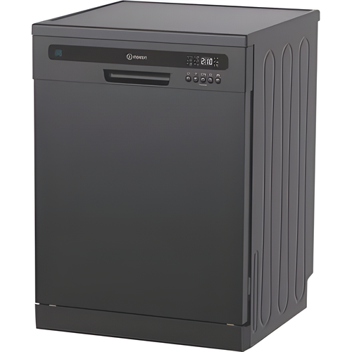 Indesit IN2FE13CNO7BUK - Black Freestanding Full Size Dishwasher - 13 Place Settings - E Energy