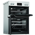 Hotpoint HDME6VDC2AX - Stainless Steel Double Cooker - 4 Zones - A energy