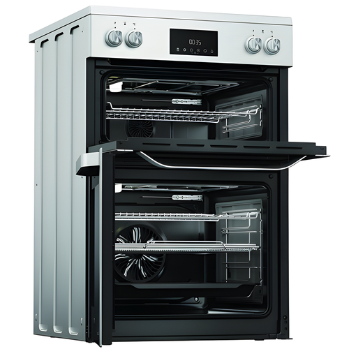 Hotpoint HDME6VDC2AX - Stainless Steel Double Cooker - 4 Zones - A energy