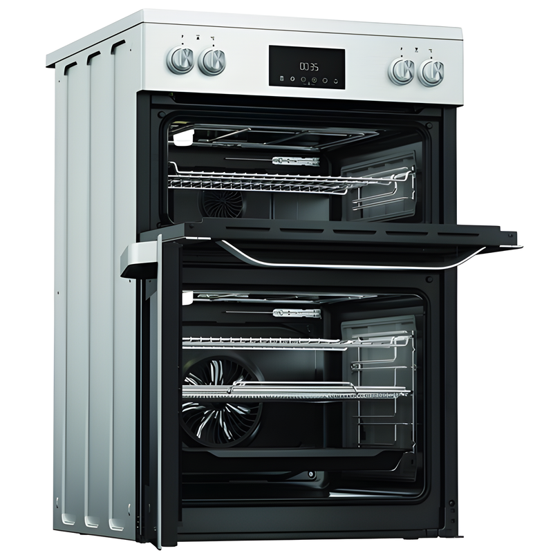 Hotpoint HDME6VDC2AX - Stainless Steel Double Cooker - 4 Zones - A energy