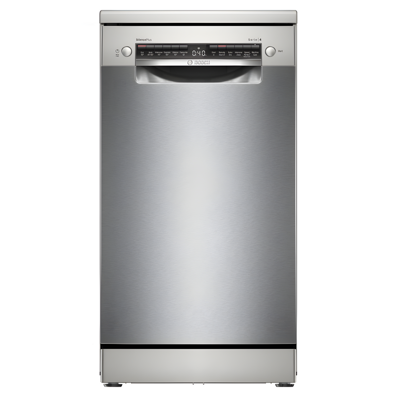 Bosch SPS4HMI49G - Silver Freestanding Dishwasher - E energy