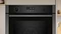 NEFF B2ACH7AG7B - Black/Graphite Single Oven - 71L - A+ Energy