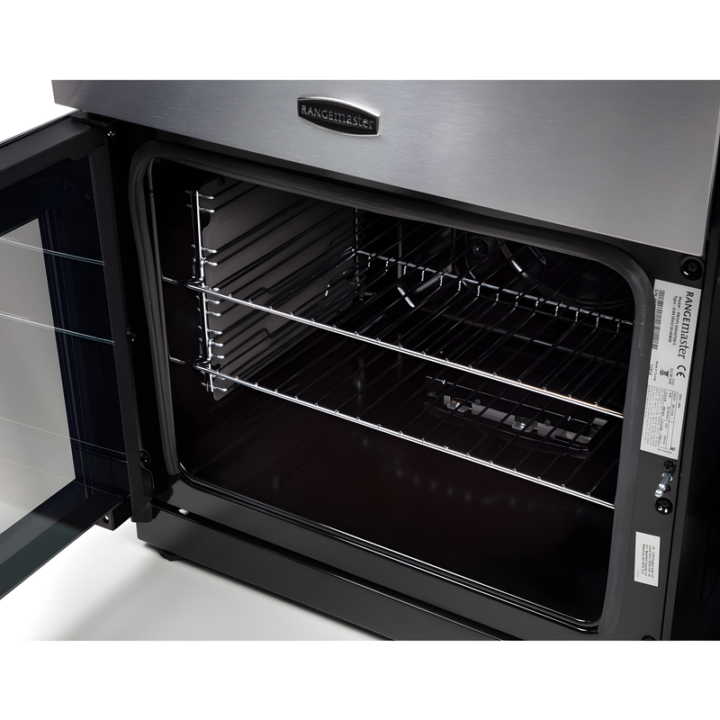 Rangemaster PROPL60NGFSS/C - Stainless Steel Gas Cooker - Double Oven - A+ Energy Rating