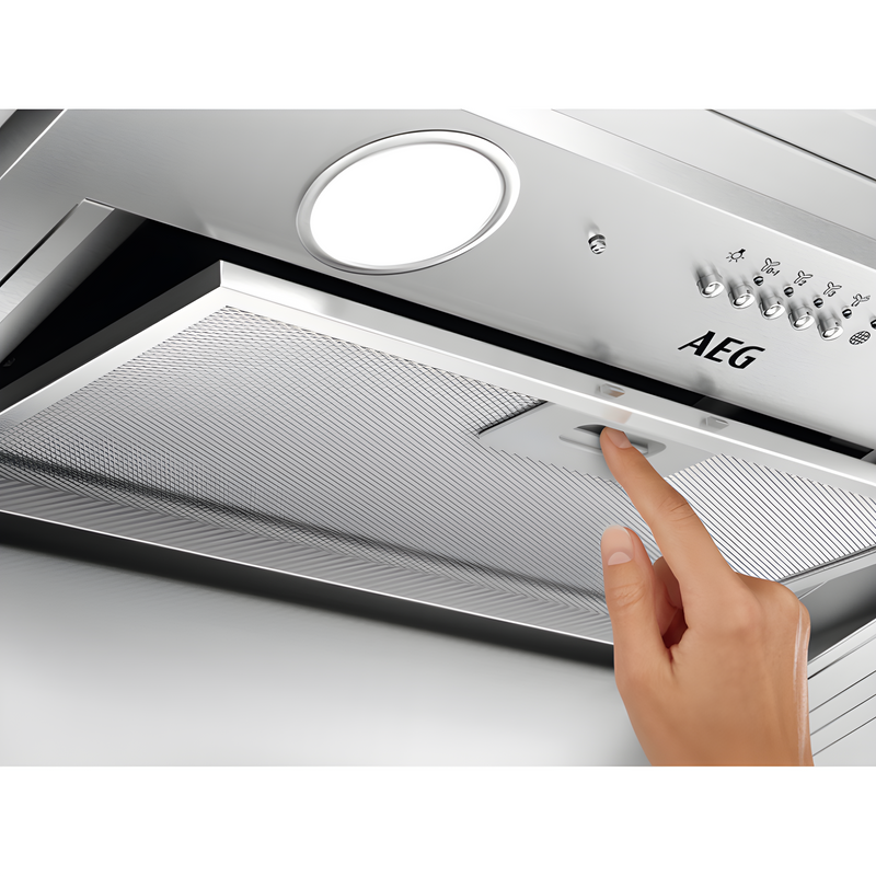 AEG DGE5661HM - Stainless steel Extractor - A energy