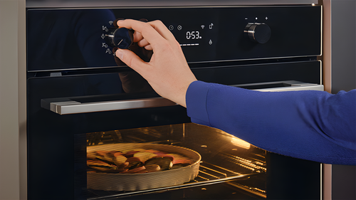 Hoover HO6 H3T1HTX - Stainless Steel Single Electric Oven - Hydrolytic Clean - 78L - A+ Energy