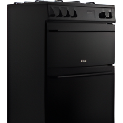 Belling FSA VISION 60DF BLK - Black Dual Fuel Cooker - Double Oven 99L - A Rated