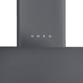 Smeg KT110GRE Victoria - Grey 110cm Chimney Extractor - 554m³/h - A Rated