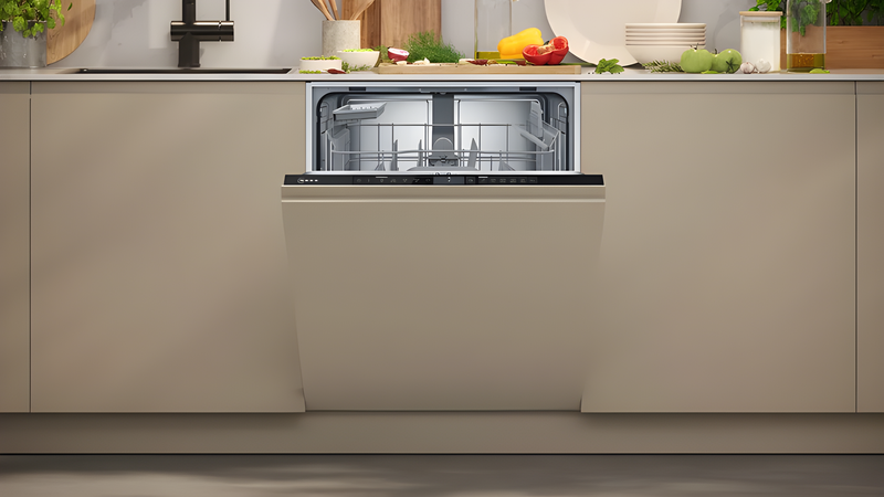 NEFF S153HKX06G - Fully Integrated Dishwasher - 13 Place Settings - C Energy Rating