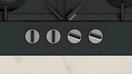 Neff T26CIP8S0 - Black Gas Hob - 60cm - 4 Zones